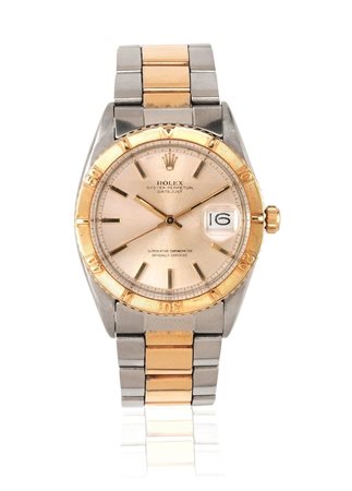 OROLOGIO DA POLSO ROLEX OYSTER PERPETUAL DATE-JUST TURN-O-GRAPH, REF. 1625,...