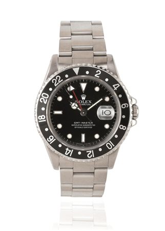 OROLOGIO DA POLSO ROLEX OYSTER PERPETUAL GMT-MASTER, REF. 16700, N. R755880,...
