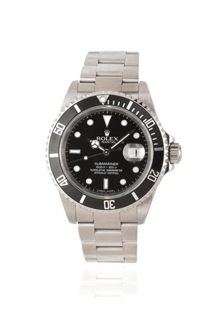 OROLOGIO DA POLSO ROLEX OYSTER PERPETUAL DATE SUBMARINER 1000ft=300m, REF....