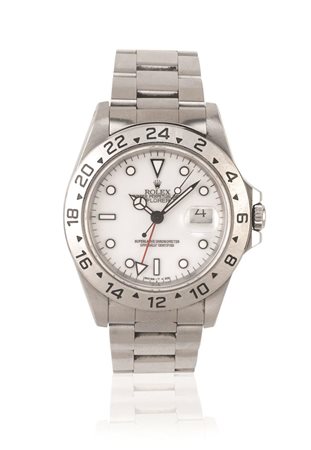 OROLOGIO DA POLSO ROLEX OYSTER PERPETUAL DATE EXPLORER II REF. 16570 SERIALE...