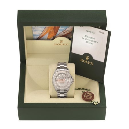 OROLOGIO DA POLSO ROLEX OYSTER PERPETUAL DATE, YACHTMASTER REF. 16622, CASSA...