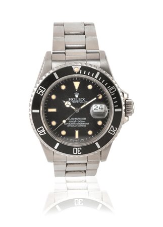 OROLOGIO DA POLSO ROLEX OYSTER PERPETUAL DATE SUBMARINER 1000ft=300m, REF....