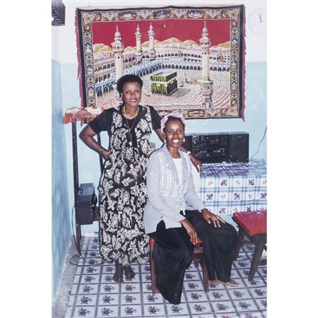 Sarenco (Vobarno 1945 - Salò 2017) "Two sisters in Mambrui (Kenya)" 1999...