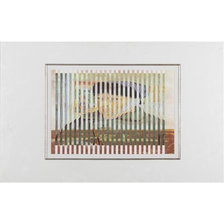 Jiri Kolar (Protivín 1914 - Praga 2002) "Ricordi offuscati" 1989 28,5x42 cm....