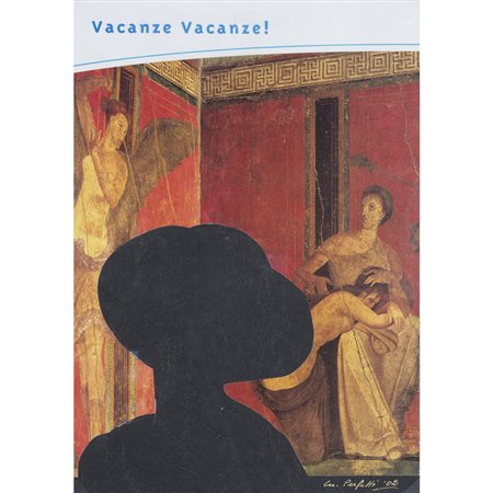 Michele Perfetti (Bitonto 1931 - Ferrara 2013) "Vacanze vacanze!" 2002 30x21...