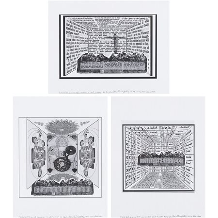 Raphael Montanez Ortiz (Brooklyn 1934) "Kabbalah Vision- Leonardo's Last...