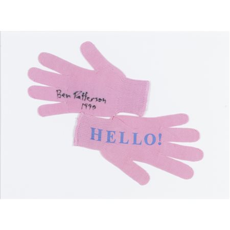 Ben Patterson (Pittsburgh 1934 - Wiesbaden 2016) "Hello!" 1990 30x40 cm....