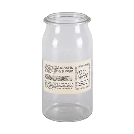 Ben Vautier (Napoli 1935 - Nizza 2024) "Senza titolo" inizi '60 h. 24,5 cm....