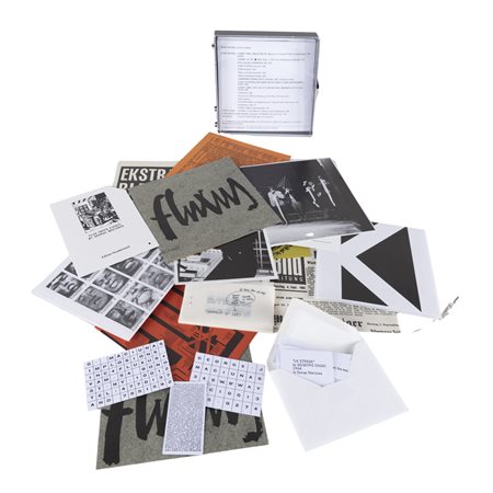 George Maciunas (Kaunas 1931 - Boston 1978) "Fluxus Editionen" 1990 17x16 cm....
