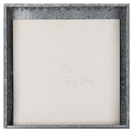Joseph Beuys (Krefeld 1921 - Dusseldorf 1986) "Senza titolo" 34x34 cm. matita...