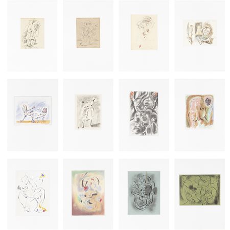 "André Masson" 1981 55x40x6 cm. in folio, es. 1116/3000, 50 tavole a colori...