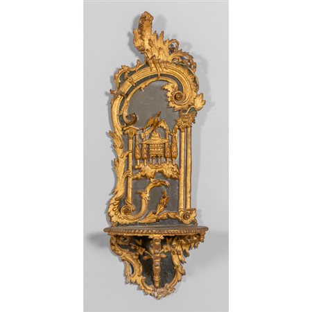 Porta turbante ottomano in legno finemente 