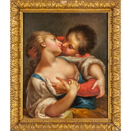 BOSCARATTI FELICE (1721-1807) <br>"Amanti 