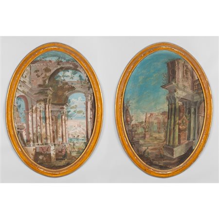 Scuola emiliana sec.XVIII "Architetture con 