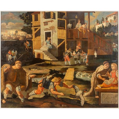 Scuola veneta sec.XVIII "La storia di Fra 