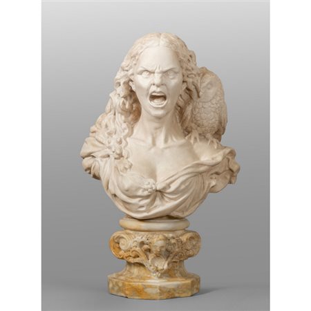 GIULIO MONTEVERDE (1837-1917) <br>Donna furiosa 