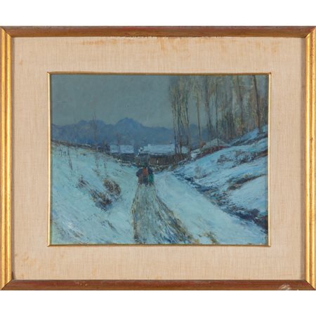 GIUSEPPE SACHERI (1863-1950) <br>Paesaggio 