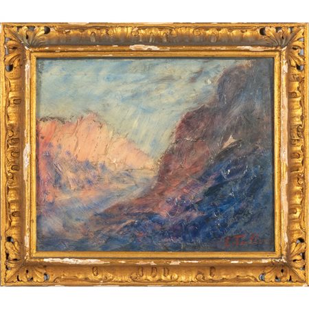 GUIDO TALLONE (1894-1967) <br>Impressione<br>olio 