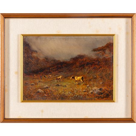 GIUSEPPE BUSCAGLIONE (1868-1928) <br>Pascolo 