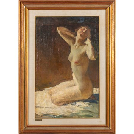 ANGELO LANDI (1879-1944) <br>Nudo di 