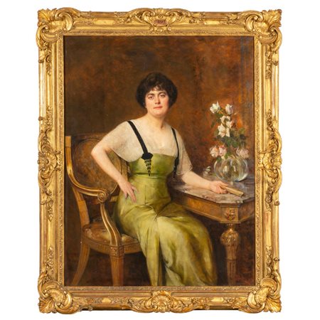 GIACOMO GROSSO (1860-1938) <br>Donna 