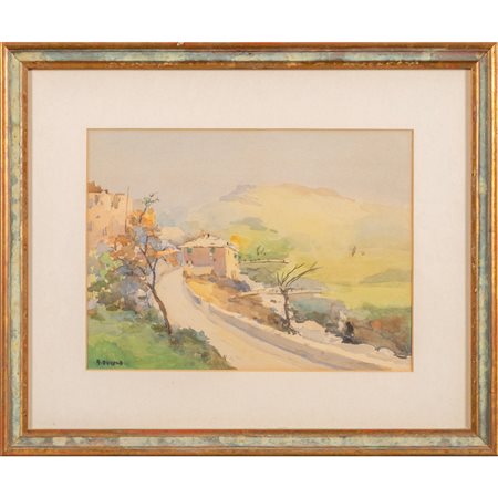 ARTURO DE LUCA (1885-1971) <br>Entroterra 