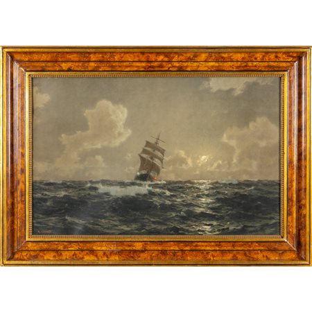 ENFIELD HENRY (1849-1908) <br>Veliero nella 