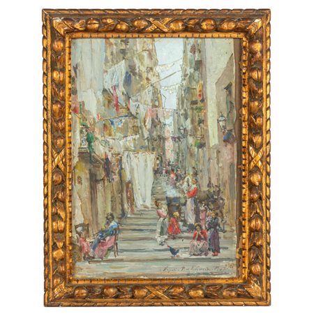 ANTONIO PIATTI (1875-1962) <br>Scalinata di 