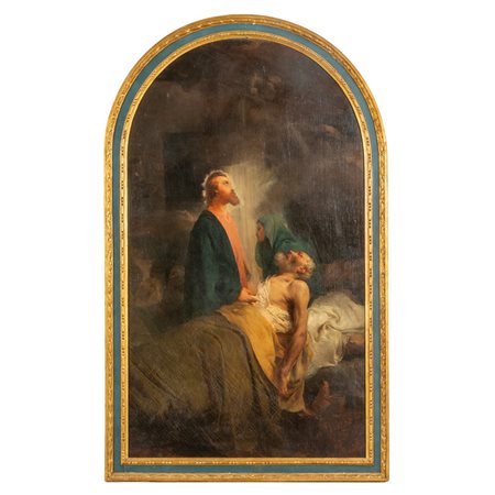 Scuola italiana sec.XIX<br>Il miracolo di 