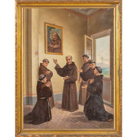 Scuola napoletana, sec.XIX<br>Scuola di teologia 