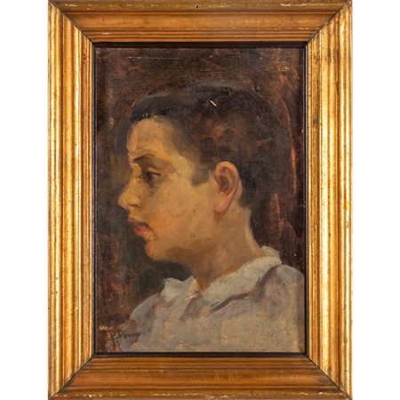 SILVIO POMA (1840-1932) <br>Ritratto di 