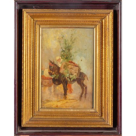 EDOARDO DALBONO (1841-1915) <br>Scena orientale 