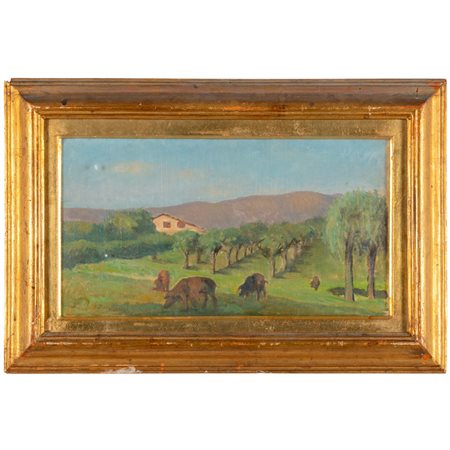 CAPRINI EUGENIO (1875-1932) <br>Paesaggio 