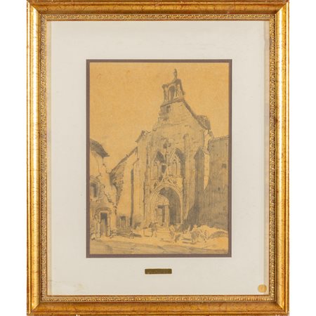 ALBERTO PASINI (1826-1899) <br>Cattedrale in 