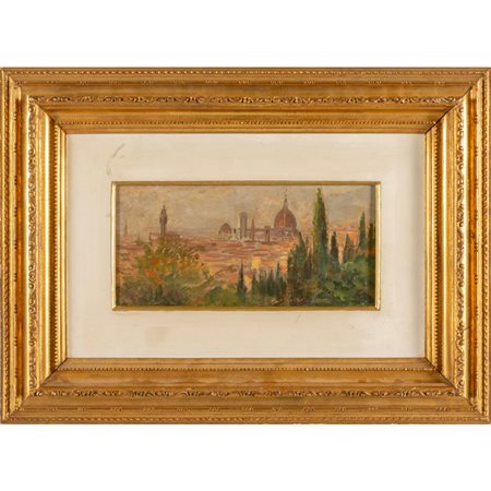 FRANCESCO GIOLI (1846-1922) <br>Veduta di 