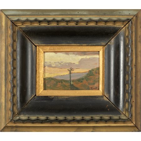 GINO ROMITI (1881-1967) <br>Paesaggio collinare 