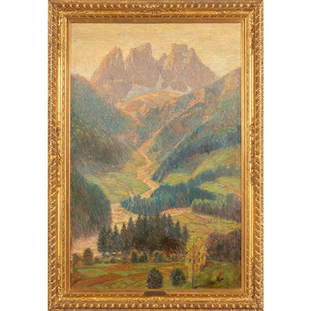 GAETANO PREVIATI (1852-1920) <br>Le cime di 