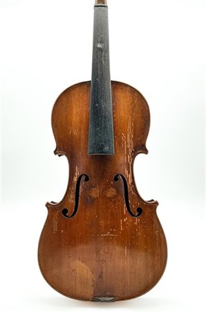 Violino 7/8 di scuola sassone, 1890-1900 c.
Fondo in due pezzi con marezzatura