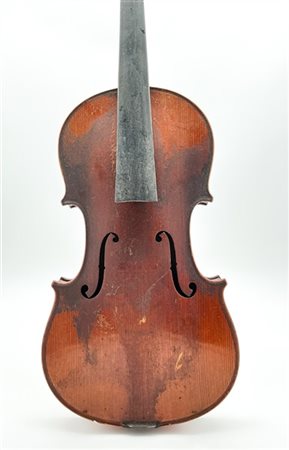 Violino 7/8 della scuola di Mirecourt, inizio del XX° secolo
Etichetta «Antoniu
