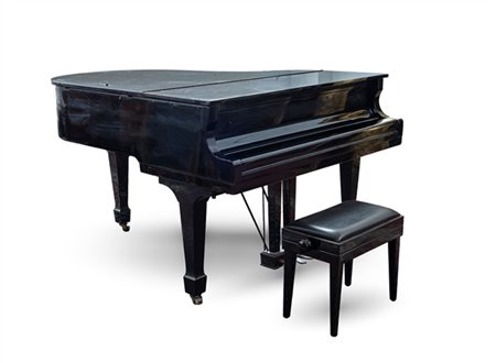 Alex Steinbach
Pianoforte a coda modello G-2A con cassa in lacca nera, numero d