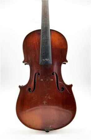 Violino 7/8 della scuola di Mirecourt 1890-1900 c.
Fondo in un sol pezzo senza