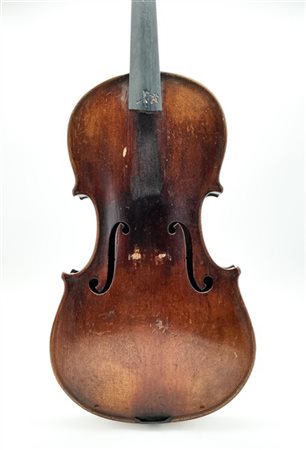 Violino della scuola di Mittenwald, inizio del XX° secolo
Fondo in due pezzi se