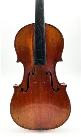Violino 7/8 della scuola di Mirecourt, 1890-1900 c.
Fondo in due pezzi con mare