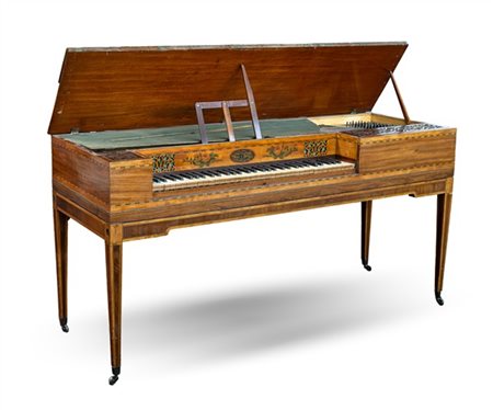 Astor&Comp. Cornhill London. 
Fortepiano a tavolo della fine del secolo XVIII c