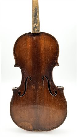 Violino ¾ della scuola di Mittenwald, prima metà del XX° secolo
Fondo in un sol