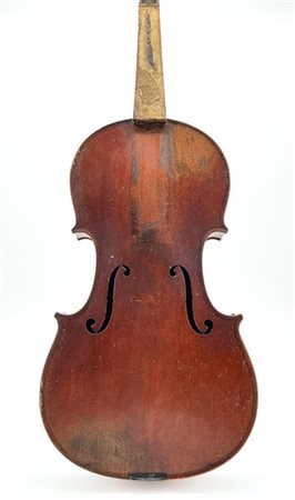 Violino 7/8 della scuola di Mirecourt, inizio del XX° secolo
Fondo in due pezzi