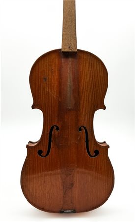 Violino 7/8 di scuola tedesca, prima metà del XX° secolo
Fondo in un sol pezzo