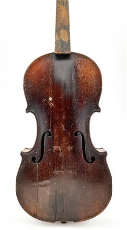 Violino ¾ della scuola di Mittenwald 1910-20 c.
Fondo in due pezzi con marezzat