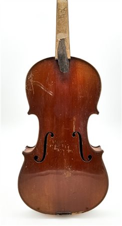 Violino 7/8 della scuola di Mirecourt 1890-1900 c.
Fondo in due pezzi con marez