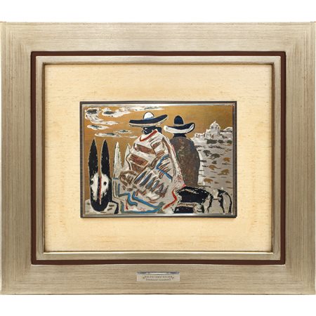 Salvatore Fiume (Comiso 1915 - Milano 1997)  - Tramonto messicano